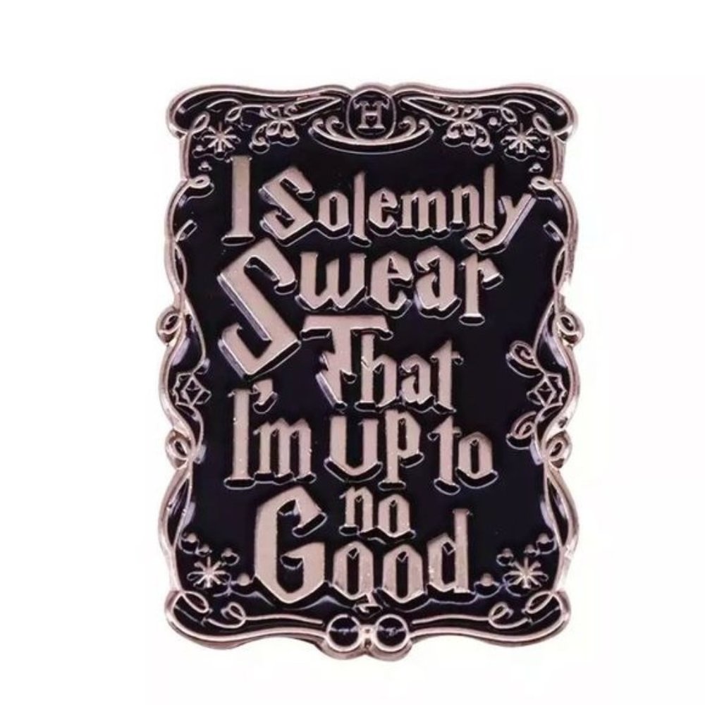 *50% OFF! Harry Potter pin flair hogwarts marauders map Weasley solemnly swear